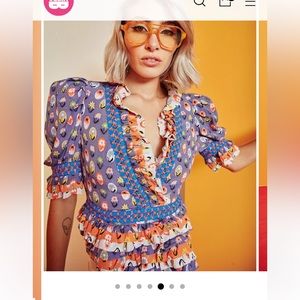 CELIA B NWT ALICE BLOUSE